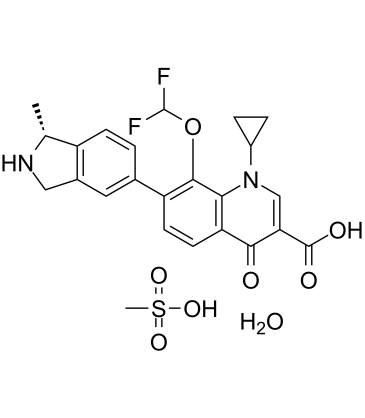 Garenoxacin mesylate hydrate 223652-90-2